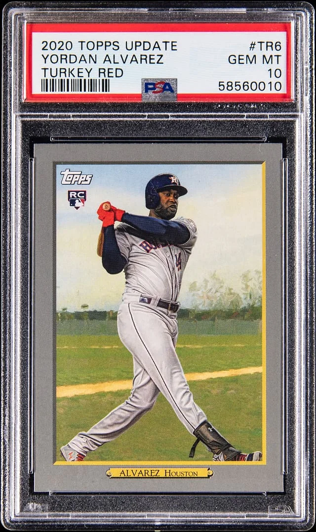 2020 Topps Yordan Alvarez Turkey Red #TR6 card image