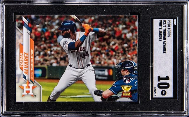 2020 Topps Yordan Alvarez, White #276 card image