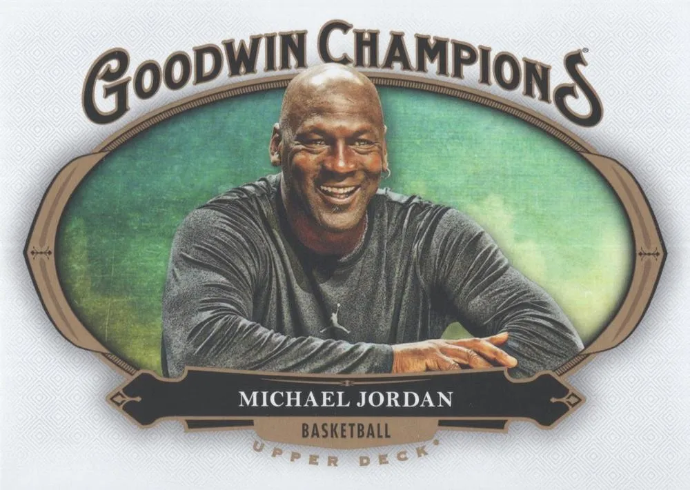 2020 Upper Deck Goodwin Champions Michael Jordan #51 card image
