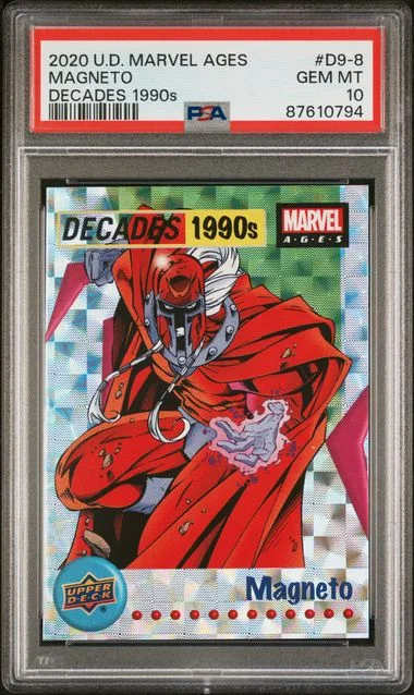 2020 Upper Deck Magneto Marvel Ages Decades 1990S #D9-8 card image