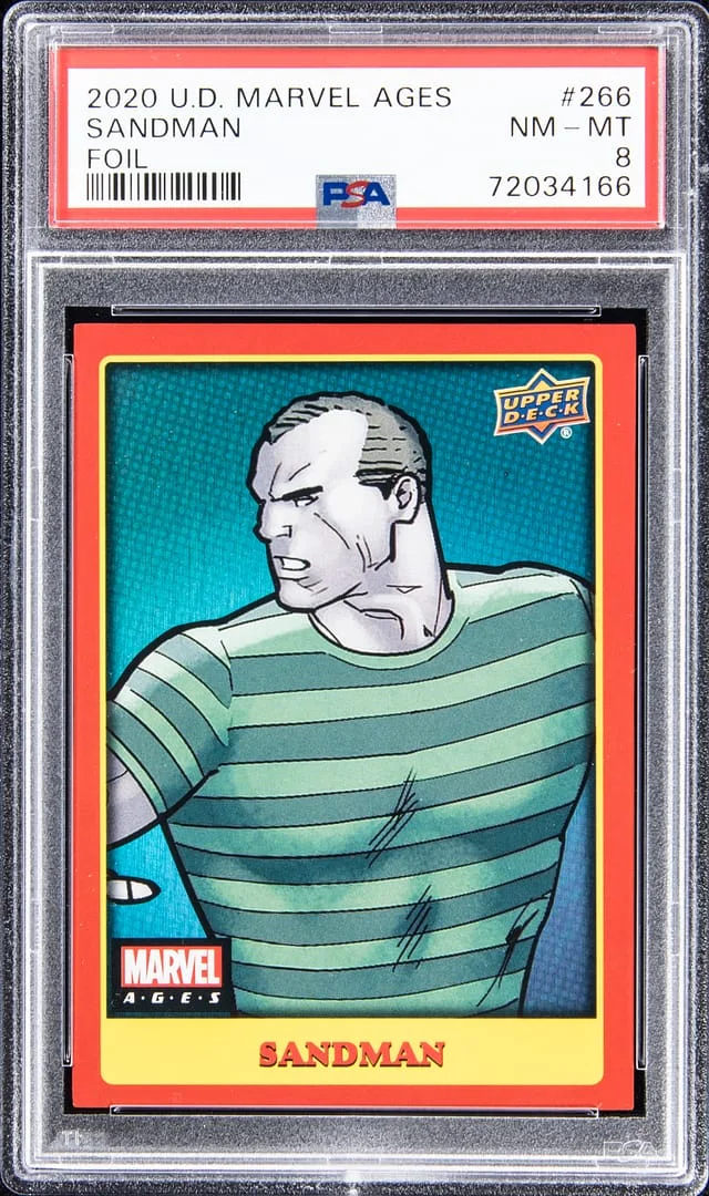 2020 Upper Deck Sandman Marvel Ages Foil #266 card image