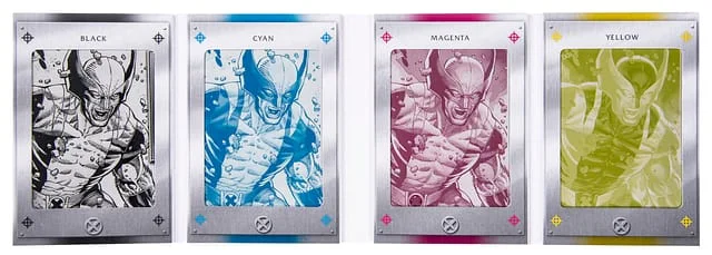 2020 Upper Deck Wolverine Marvel X-Men Metal Universe Printing Plate Booklet #69 card image