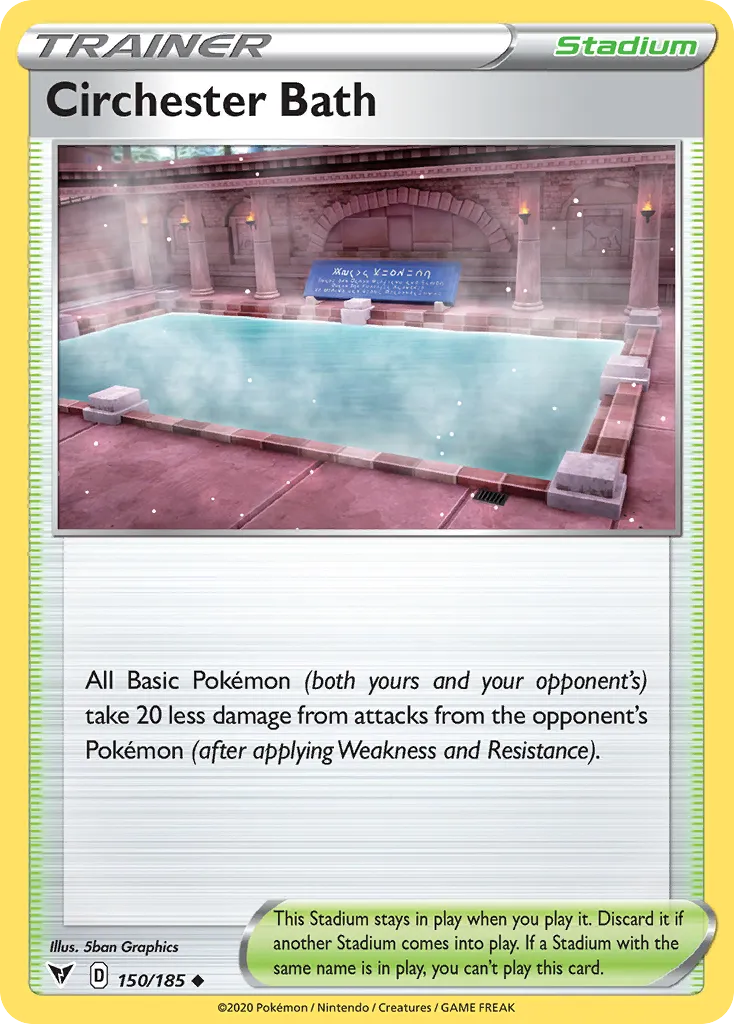 2020 Vivid Voltage Circhester Bath Uncommon #150/185 Uncommon card image
