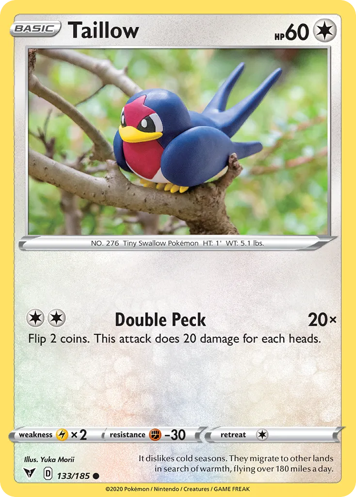 2020 Vivid Voltage Taillow #133/185 Common card image