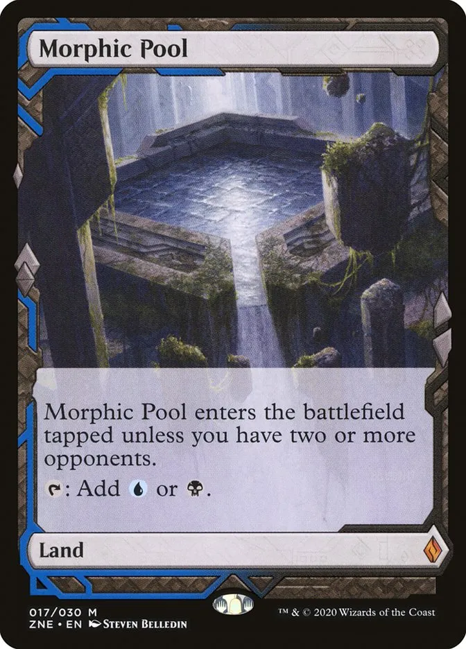 2020 Zendikar Rising Expeditions Morphic Pool mythic #17 unlisted card image
