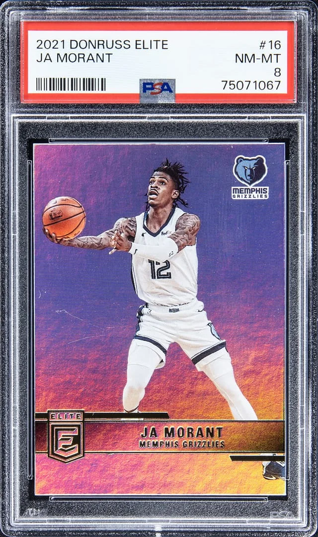 2021-22 Donruss Elite Ja Morant #16 card image