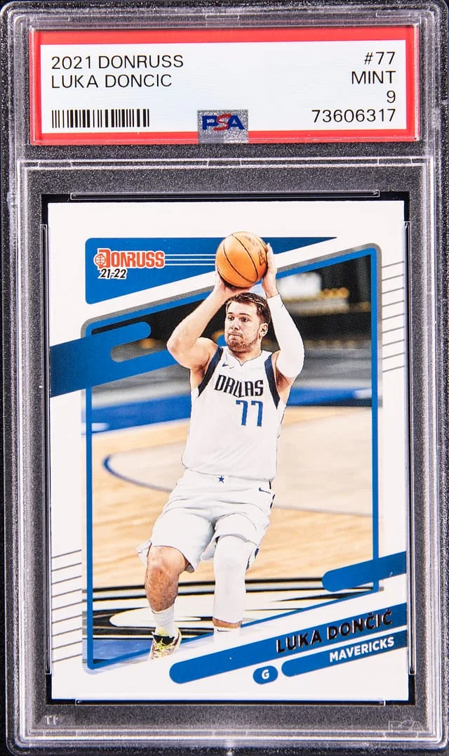 2021-22 Donruss Luka Doncic #77 card image
