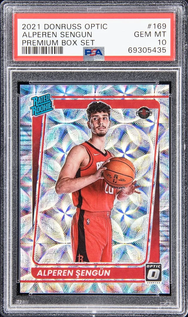2021-22 Donruss Optic Alperen Sengun Premium Box Set #169 card image