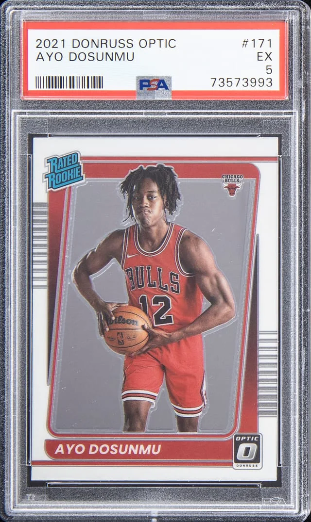 2021-22 Donruss Optic Ayo Dosunmu #171 card image