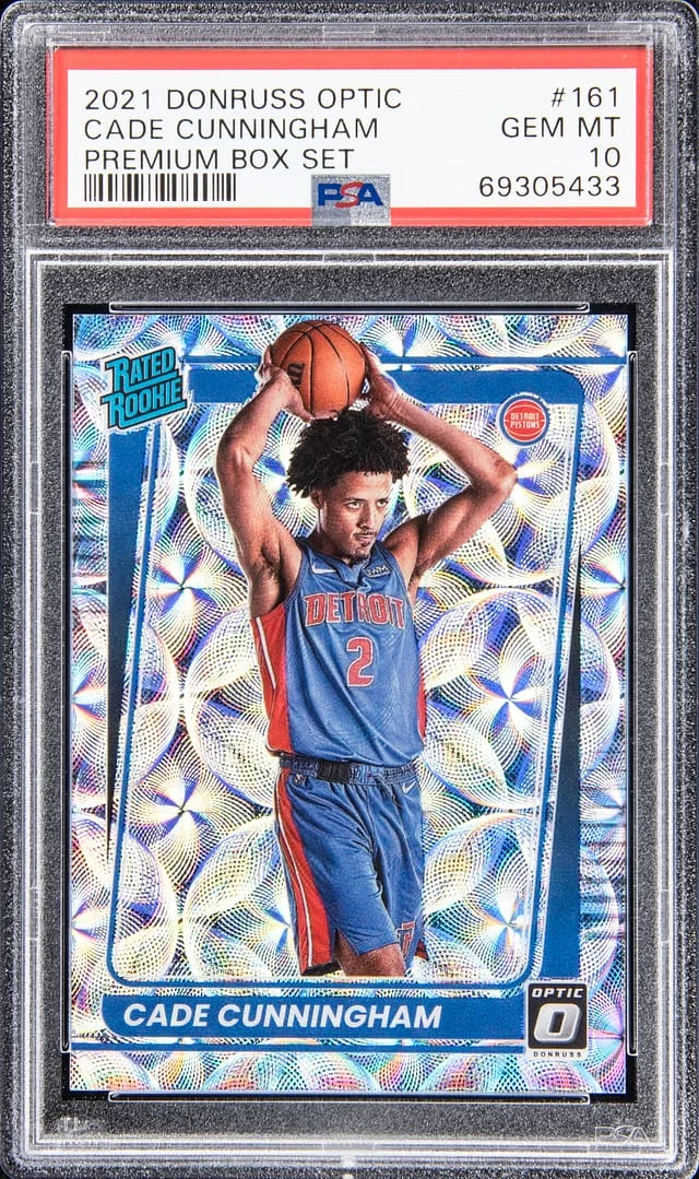 2021-22 Donruss Optic Cade Cunningham Premium Box Set #161 card image