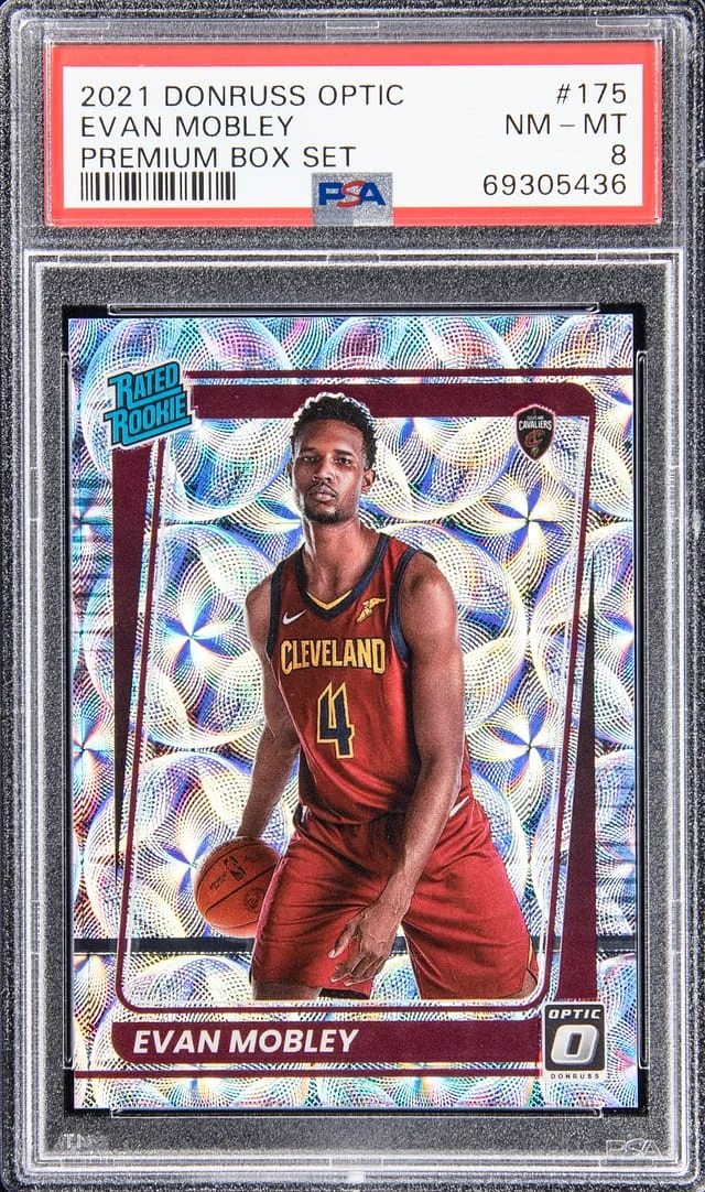 2021-22 Donruss Optic Evan Mobley Premium Box Set #175 card image