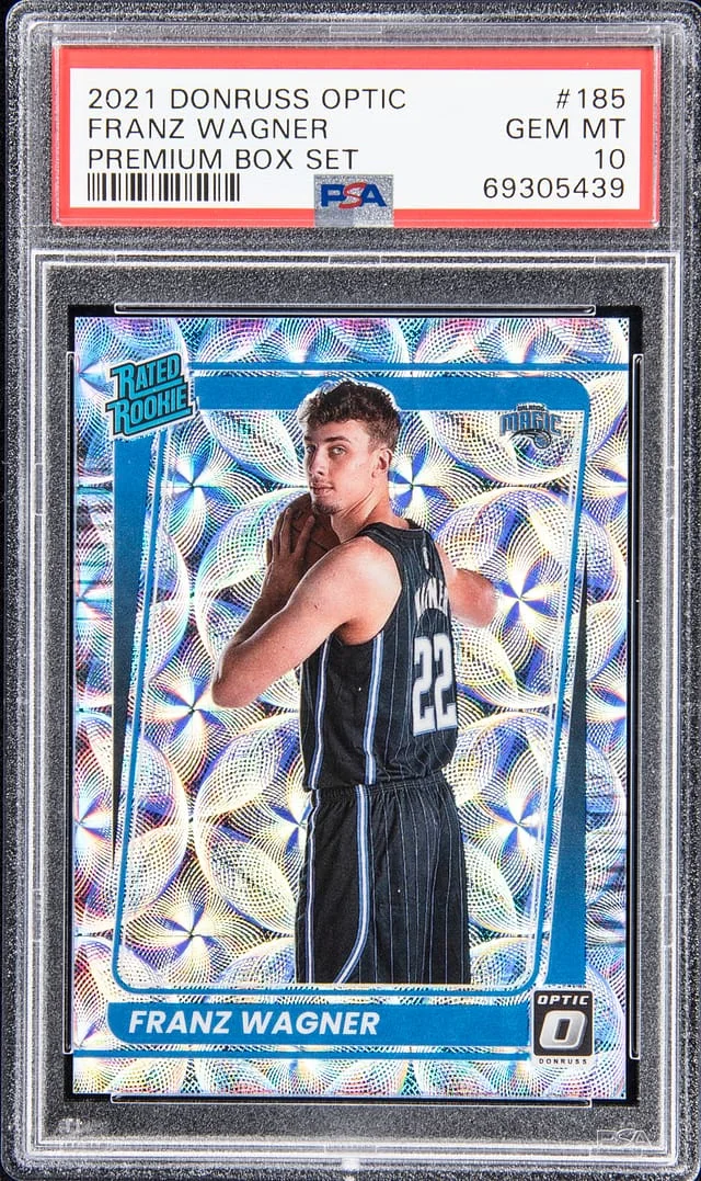 2021-22 Donruss Optic Franz Wagner Premium Box Set #185 card image