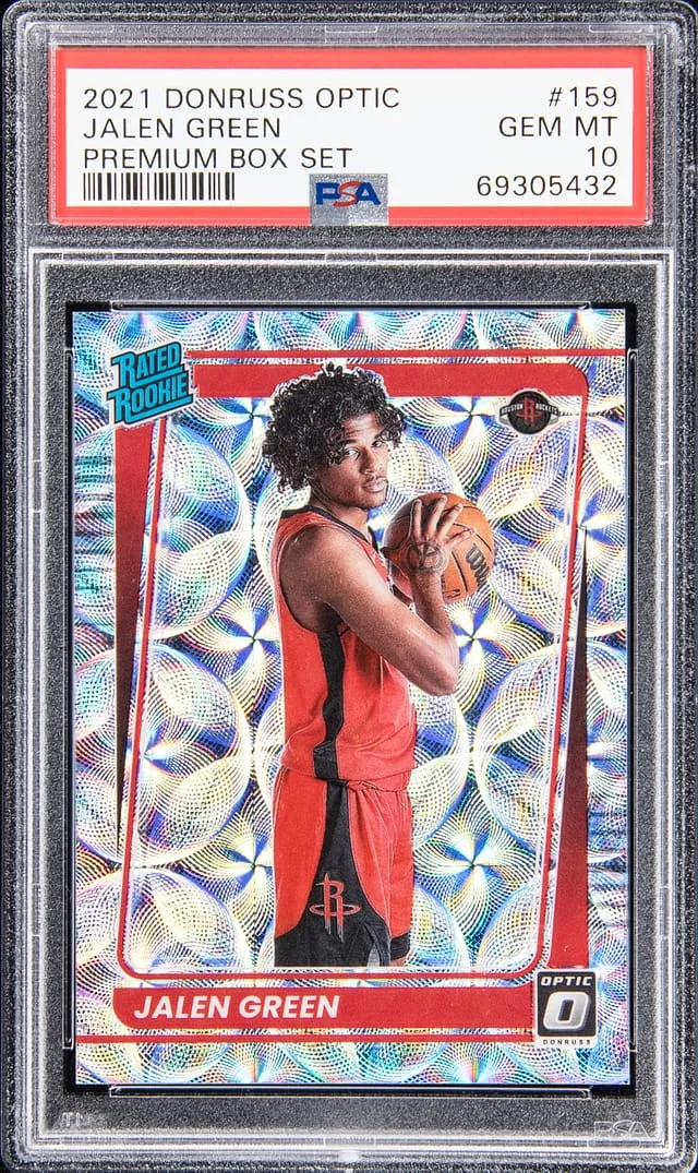 2021-22 Donruss Optic Jalen Suggs Premium Box Set #159 card image