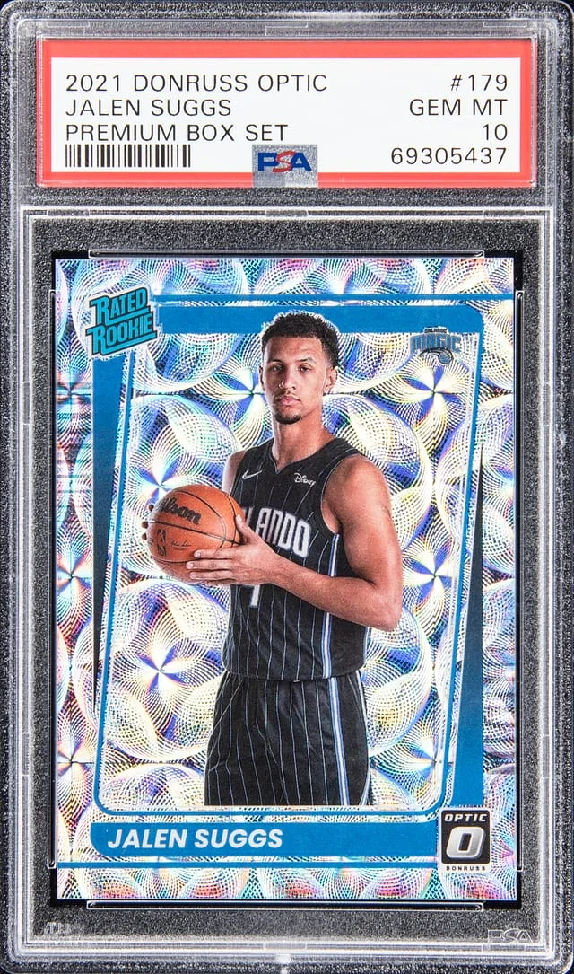 2021-22 Donruss Optic Jalen Suggs Premium Box Set #179 card image