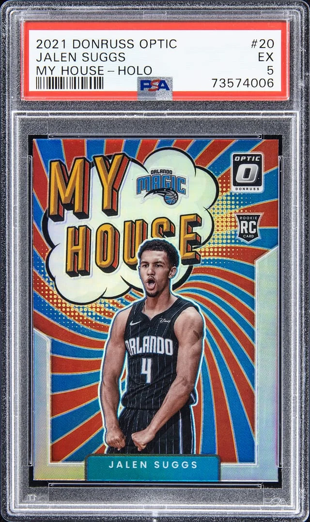 2021-22 Donruss Optic Jalen Suggs My House - Holo #20 card image