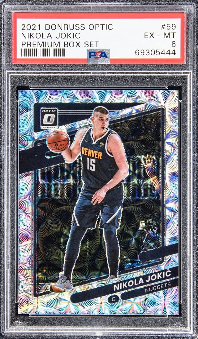 2021-22 Donruss Optic Nikola Jokic Premium Box Set #59 card image