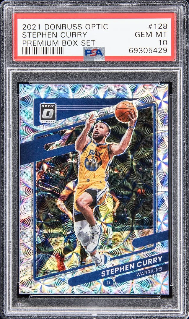 2021-22 Donruss Optic Stephen Curry Premium Box Set #128 card image