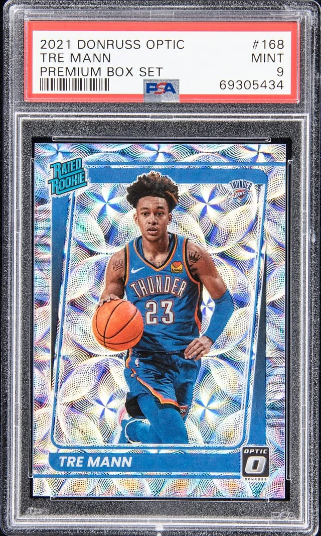 2021-22 Donruss Optic Tre Mann #168 card image