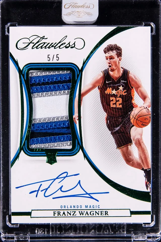 2021-22 Flawless Franz Wagner #VPA-FZW card image