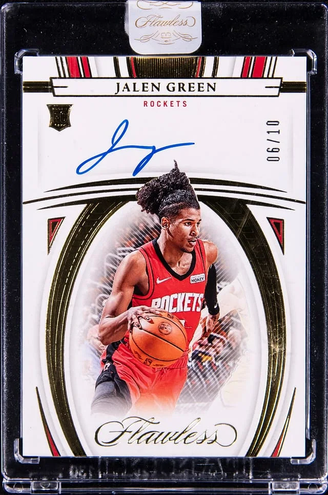 2021-22 Flawless Jalen #FA-JLG card image