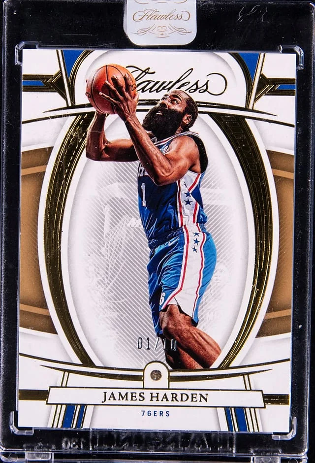 2021-22 Flawless James Harden #87 card image