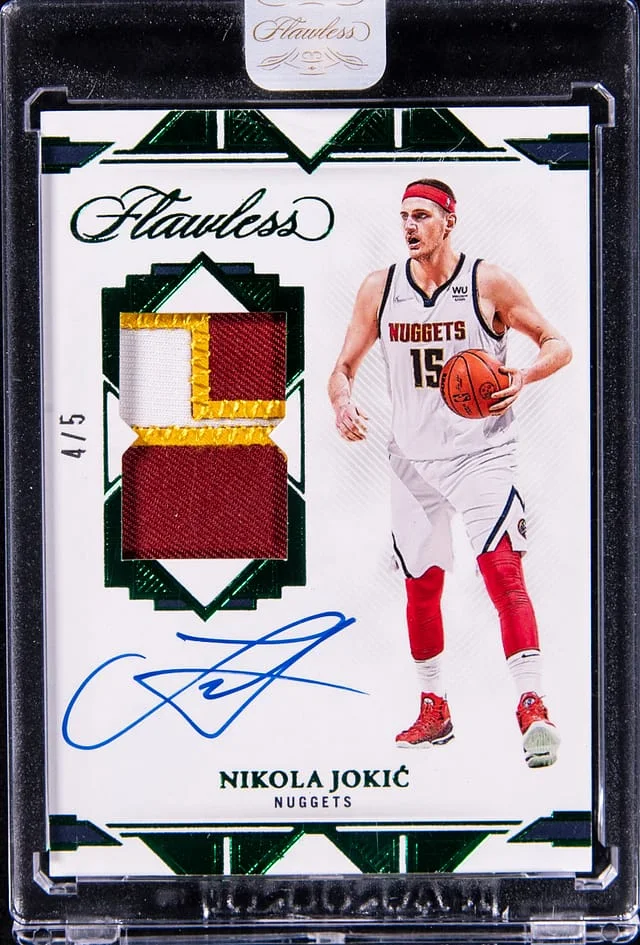 2021-22 Flawless Nikola Jokic #SPM-NKJ card image