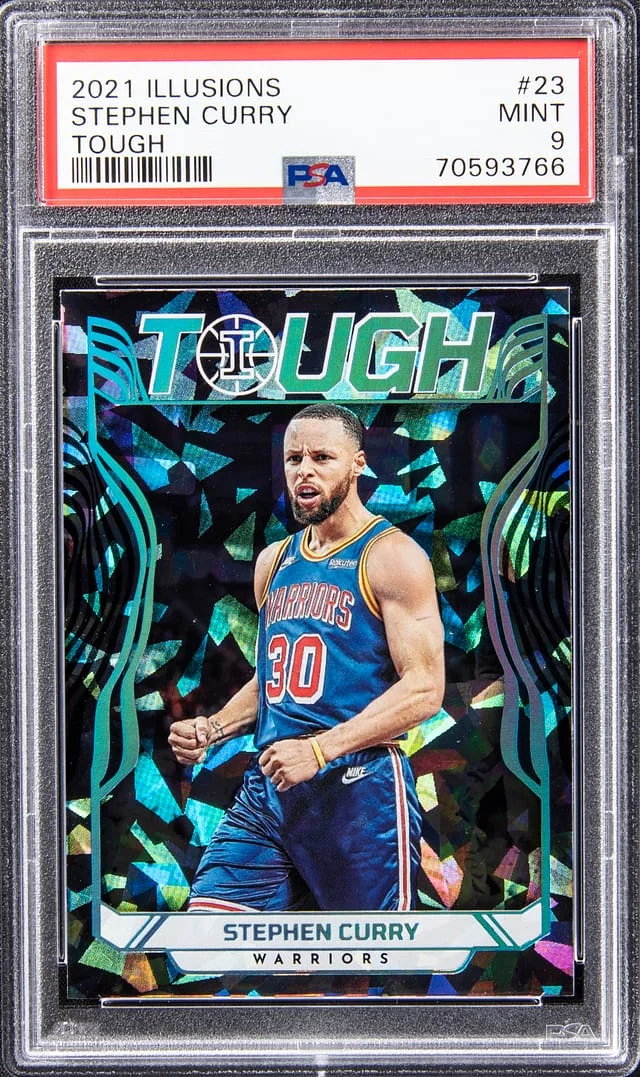 2021-22 Illusions Stephen Curry Tough #23 card image