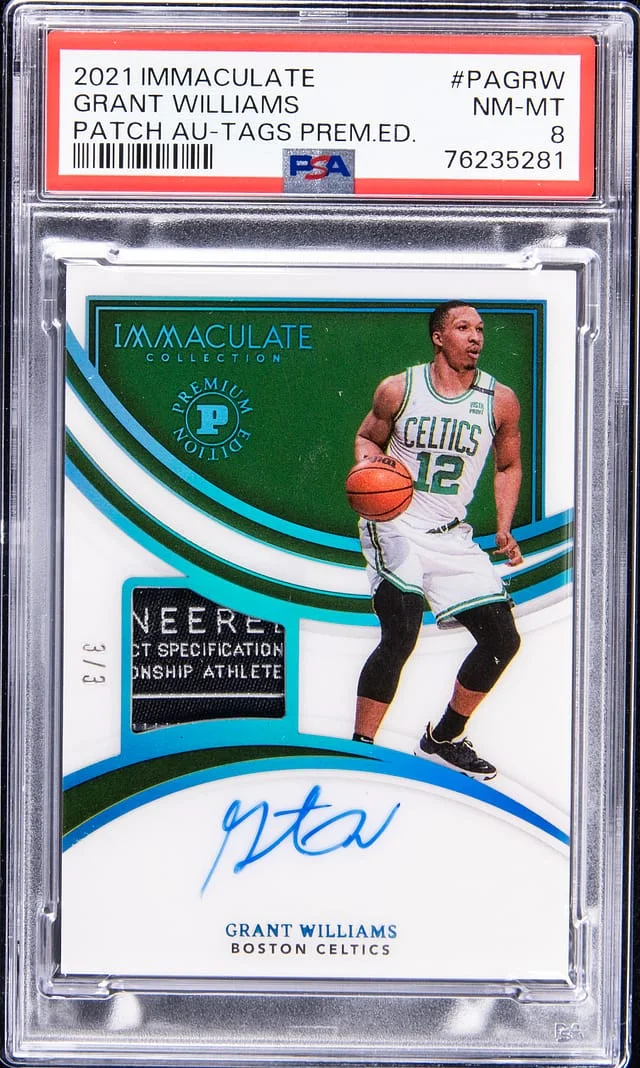 2021-22 Immaculate Patch #no-number card image