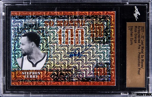 2021-22 Leaf Metal So Money! #no-number card image