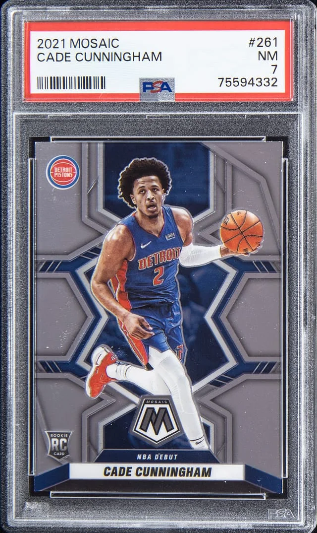 2021-22 Mosaic Cade Cunningham #261 card image