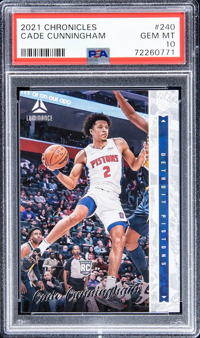 2021-22 Panini Chronicles Cade Cunningham #240 card image