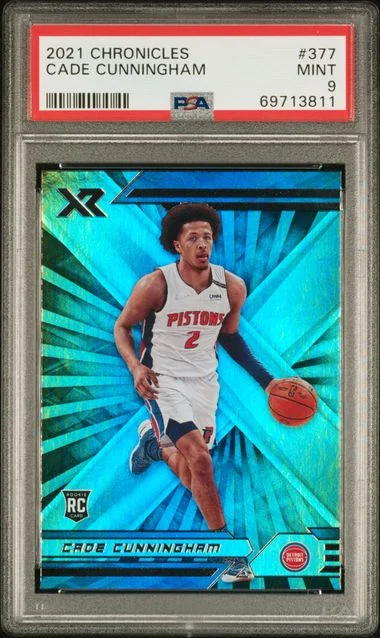 2021-22 Panini Chronicles Cade Cunningham #377 card image