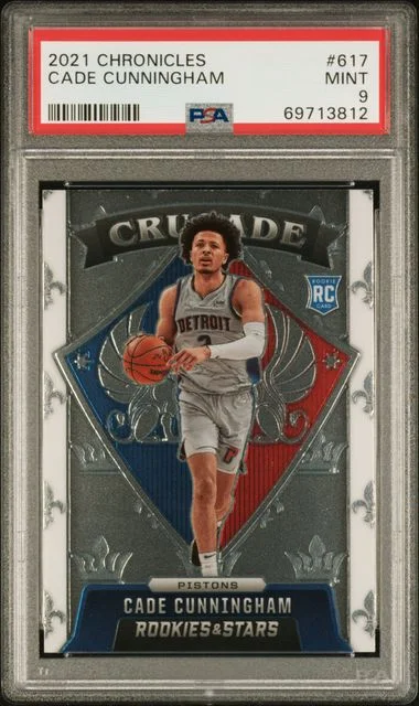 2021-22 Panini Chronicles Cade Cunningham #617 card image
