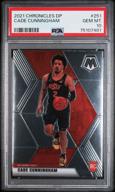 2021-22 Panini Chronicles Draft Picks Cade Cunningham #251 card image