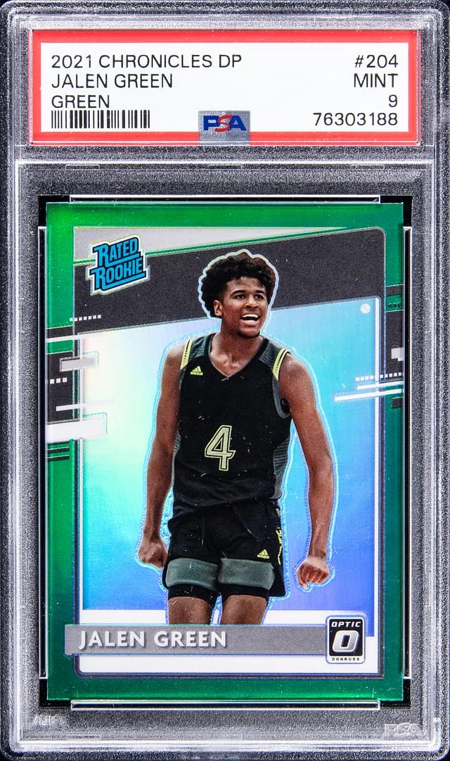 2021-22 Panini Chronicles Draft Picks Jalen Green #204 card image