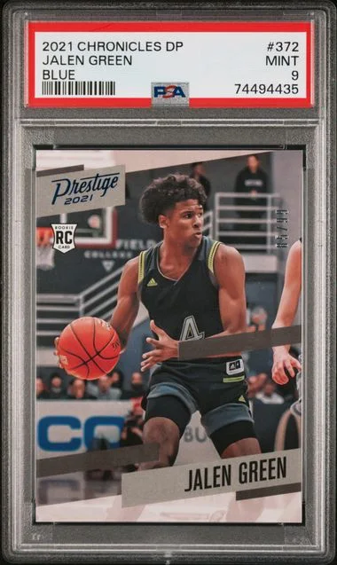 2021-22 Panini Chronicles Draft Picks Jalen Blue #372 card image