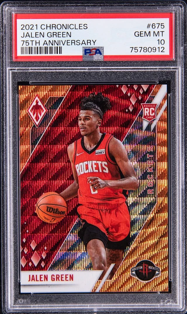 2021-22 Panini Chronicles Jalen 75th Anniversary #675 card image