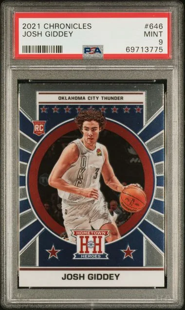 2021-22 Panini Chronicles Josh Giddey #646 card image