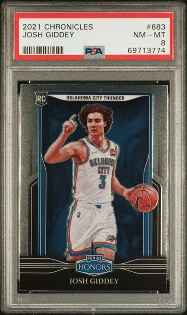 2021-22 Panini Chronicles Josh Giddey #683 card image
