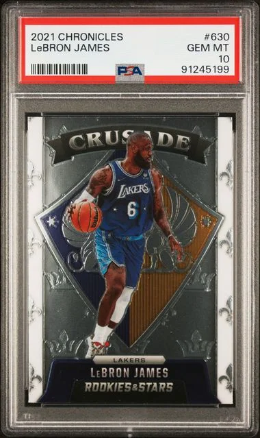 2021-22 Panini Chronicles LeBron James #630 card image