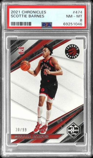 2021-22 Panini Chronicles Scottie Barnes #474 card image
