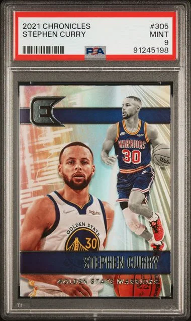 2021-22 Panini Chronicles Stephen Curry #305 card image