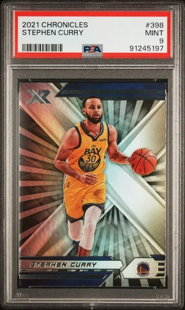 2021-22 Panini Chronicles Stephen Curry #398 card image