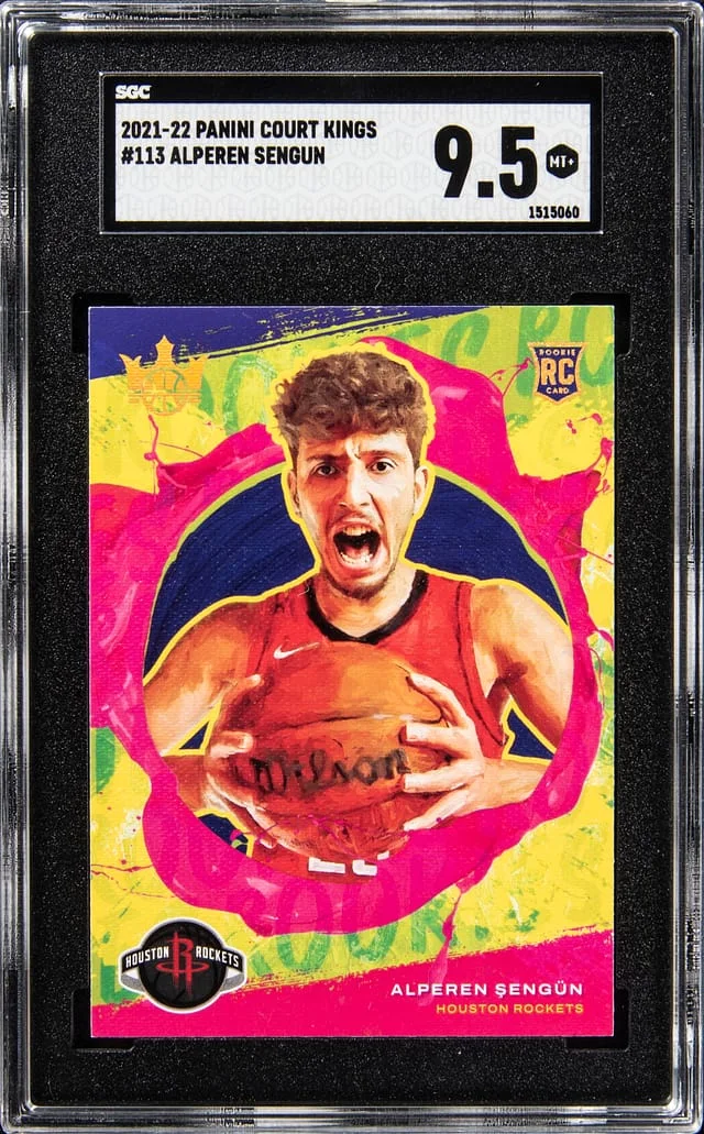 2021-22 Panini Court Kings Alperen Sengun #113 card image