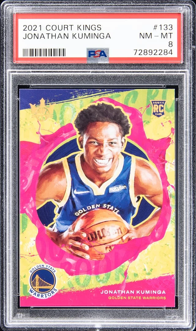2021-22 Panini Court Kings Jonathan Kuminga #134 card image