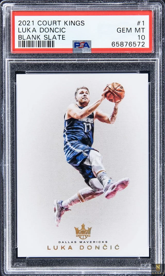 2021-22 Panini Court Kings Luka Doncic Blank Slate #1 card image