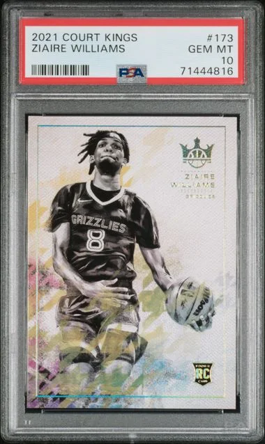 2021-22 Panini Court Kings Ziaire Williams #173 card image