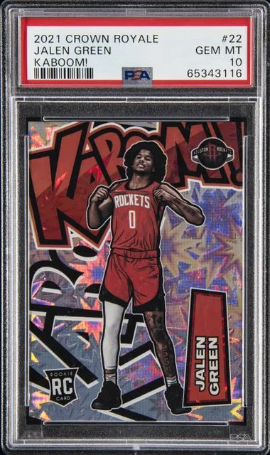 2021-22 Panini Crown Royale Jalen Kaboom! #22 card image