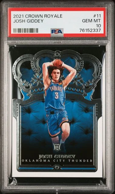 2021-22 Panini Crown Royale Josh Giddey #11 card image