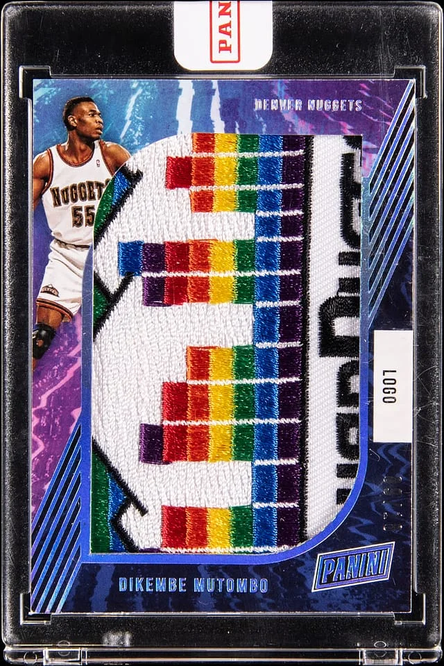 2021-22 Panini Dikembe Mutumbo Logo #DM card image